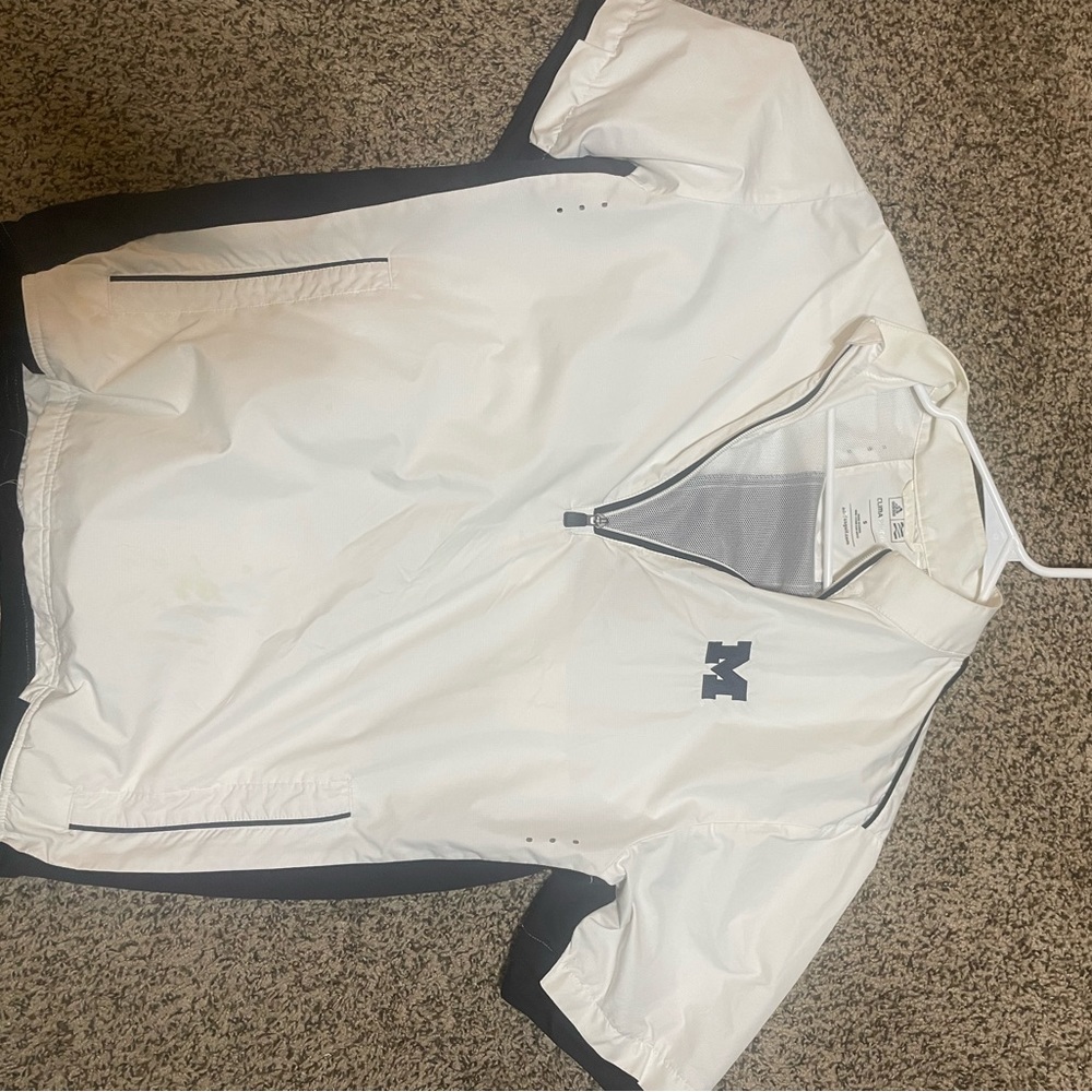 Michigan Adidas ClimaProof Pullover